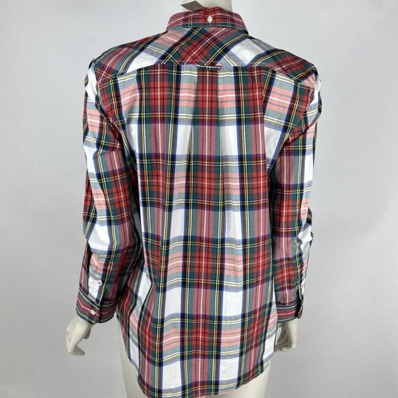 J Crew Classic-fit Cotton Poplin Shirt Women 4 NWT $90 Long Sleeve Button-Up - Picture 3 of 10